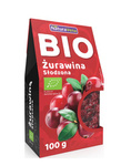 Червени боровинки, подсладени с тръстикова захар BIO 100 г - Naturavena