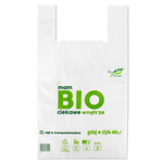 Компостируема торба с лого BIO Planet (60 см x 35 см x 8,5 см)