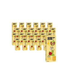 КОМПЛЕКТ 24 x Плодов снакс с ябълки и круши без добавена захар 30 г