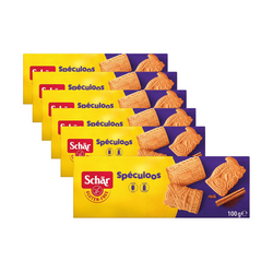 КОМПЛЕКТ 6 x Speculoos - пикантни бисквити Без гланц. 100 g