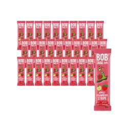  КОМПЛЕКТ 30 x Закуска с ябълки и ягоди без добавена захар 14 г