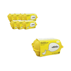 КОМПЛЕКТ 8 x 32 заместителя на яйцата на 100% растителна основа без холестерол - vEGGs