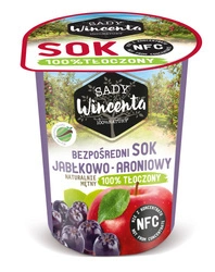 Naturalnie mętny sok jabłkowo-aroniowy 200 ml