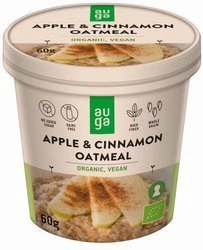 Пълнозърнести овесени ядки с ябълки и канела BIO 60 г