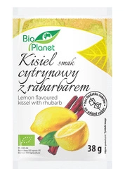 Кисела с вкус на лимон и ревен - без захар BIO 38 г - Bio Planet