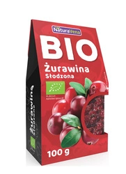 Червени боровинки, подсладени с тръстикова захар BIO 100 г - Naturavena
