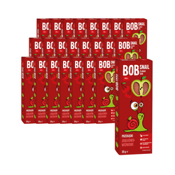 КОМПЛЕКТ 24 x Плодов снакс с ябълки и череши без добавена захар 30 г