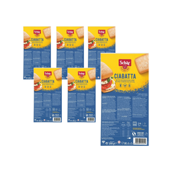 КОМПЛЕКТ 6 x Рулца от чиабата без глутен 200 г