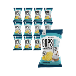 КОМПЛЕКТ 12 x Печени картофени чипсове с морска сол, без глутен, БИО, 85 г