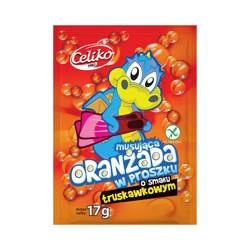 Ефервесцентни портокали на прах с вкус на ягода 17 g