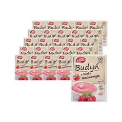 КОМПЛЕКТ 25 x Пудинг с вкус на малини без глутен 40 г - Celiko