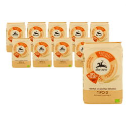 ZESTAW 10 x Mąka pszenna typ 0 na pizzę BIO 1 kg