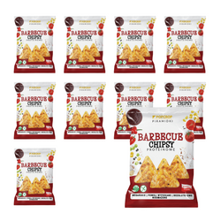 КОМПЛЕКТ 10 x Протеинови пирамиди - барбекю Popcrop, 60g