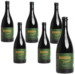 КОМБИНАТ 6 x Kombucha blanc floral bio 750 ml - Kombucha By Laurent (Premium)