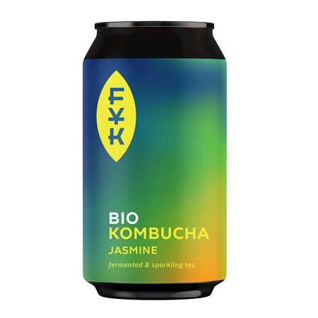 Комбуча зелен жасминов чай без глутен био 330 мл - Forever Young Kombucha