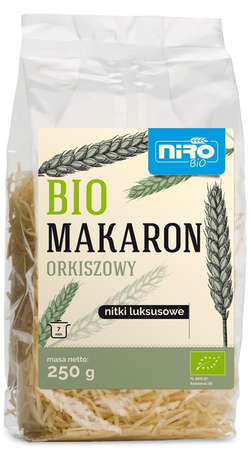 Макаронени изделия (лимец) луксозни нишки BIO 250 г