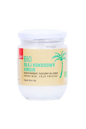 Кокосово масло virgin BIO 200 ml/ 184 g