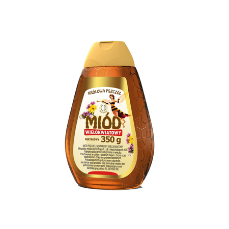 Многоцветен мед с дозатор 350 г