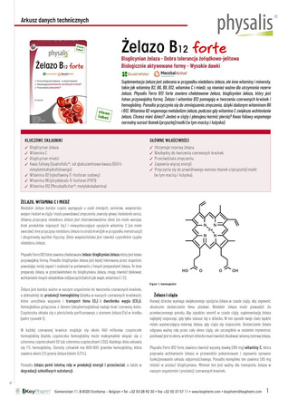 Желязо + витамин В12 форте 45 таблетки - Physalis