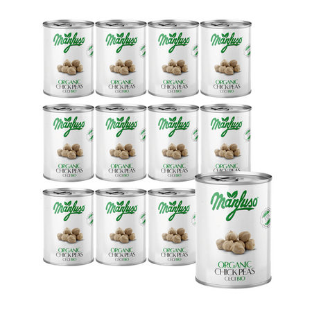 КОМПЛЕКТ 12 x Нахут в саламура BIO 400g