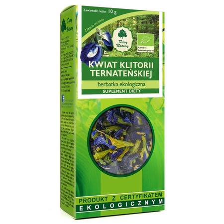 Чай от цвят на клитор Ternatus BIO 10 g - Dary Natury