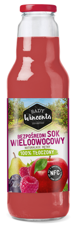 Naturalnie mętny wieloowocoowy 750 ml