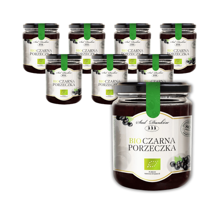 КОМПЛЕКТ 8 x Касис 80 % БИО 260 г - Sad Danków