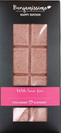 HE веган шоколад ягода-малина BIO 60 g