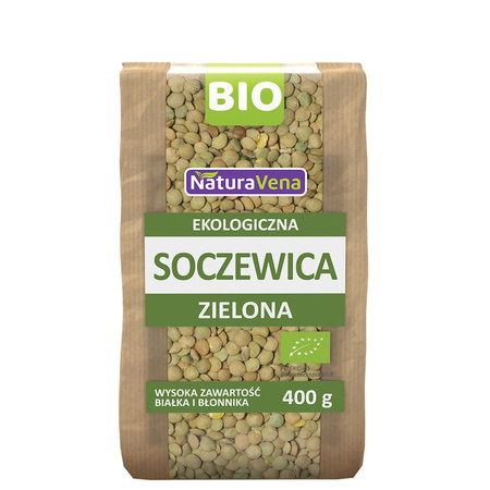 Зелена леща BIO 400 г - Naturavena