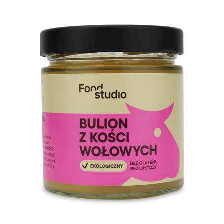 Безглутенов говежди костен бульон bio 350 мл - food studio