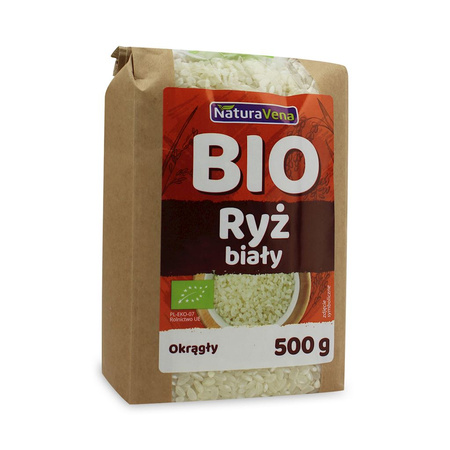 Бял кръгъл ориз BIO 500 г - Naturavena