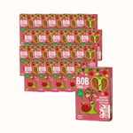 КОМПЛЕКТ 20 x Плодов снакс с ябълки и ягоди без добавена захар 60 г