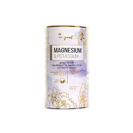 Магнезий + калий на прах, хранителна добавка 256 г - ТОЛКОВА ДОБРО!