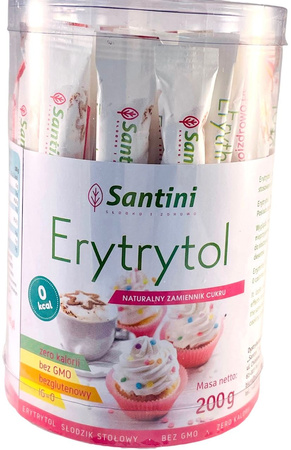 Еритрол в сашета без глутен (40 x 5 g) 200 g - Santini