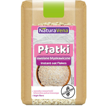 Безглутенови разтворими овесени ядки 300 г - NATURAVENA