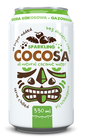 Аерирана кокосова вода 330 ml Cocosa