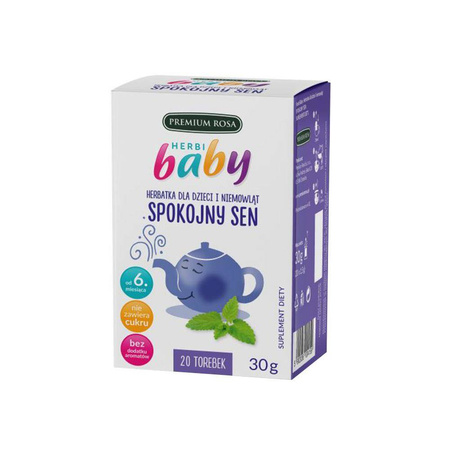 Чай за спокоен сън за деца и бебета 20 пакетчета