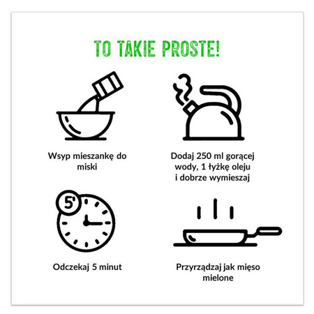 Let's Meat! Roślinny zamiennik mięsa - z przyprawami Cultured Foods, 150g