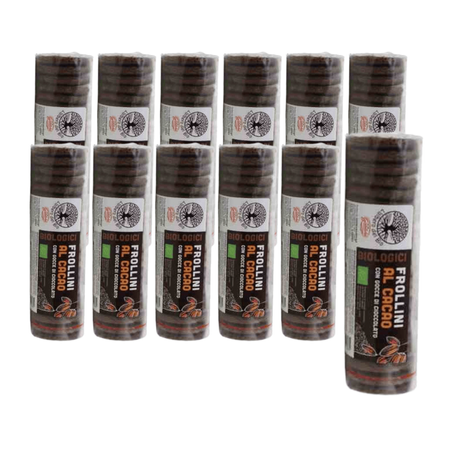 КОМПЛЕКТ 12 x Шоколадови бисквити с парченца веган BIO 250 г