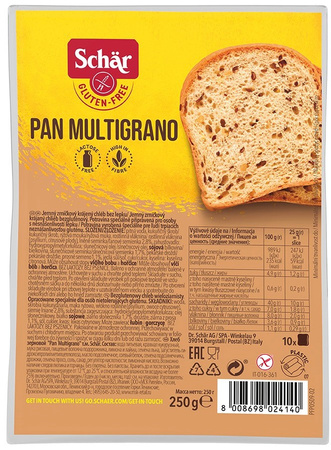 Многозърнест безглутенов хляб Pan Multigrano 250 г