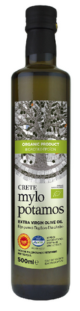 Екстра върджин зехтин със ЗНП Крит био 500 ml - Mylopotamos