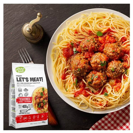 Let's Meat! Roślinny zamiennik mięsa - z przyprawami Cultured Foods, 150g