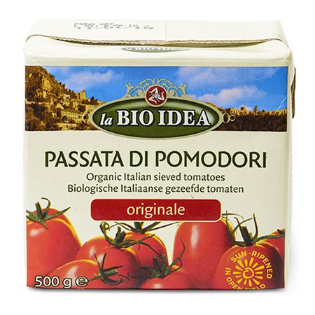 Доматено пюре passata в картонена кутия BIO 500 ml