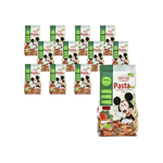 КОМПЛЕКТ 12 x Макаронени изделия (грис трикольор) Disney Mickey BIO 300 г