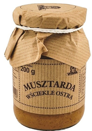Musztarda wściekle ostra 210 g
