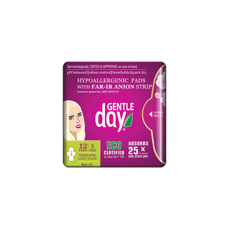 Мини санитарни кърпички с анионна лента (тийнейджъри) 12 бр.