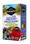 Натурален мътен сок от ябълки и касис 5L