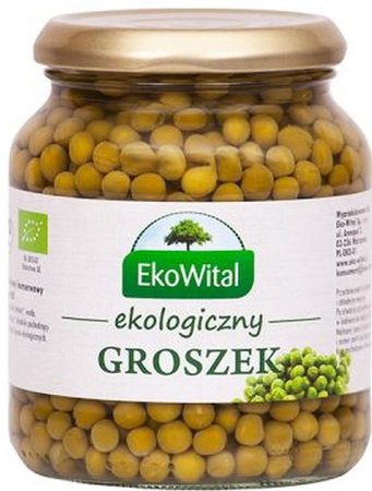 Грах в саламура BIO 350 g - Ekowital
