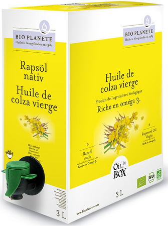 Студено пресовано рапично масло BIO 3 L - Horeca