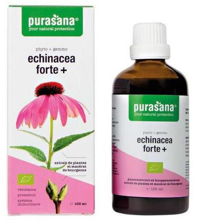 Ехинацея форте (Echinacea purpurea) капки био хранителна добавка 100 ml